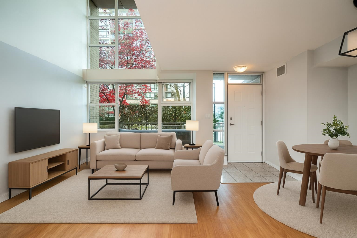 Family Room Photo of TH6 168 E Esplanade Avenue, North Vancouver, BC