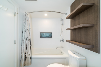 Powder Room Photo of 1809 3007 Glen Drive, Coquitlam, BC