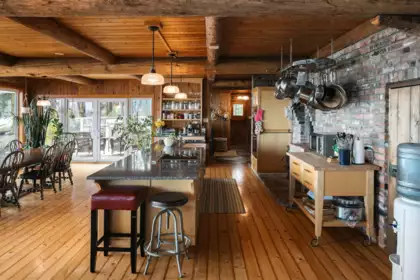 Basement Recreation Room Photo of 281 Bellhouse Road, Galiano Island, BC