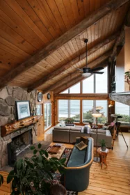 Powder Room Photo of 281 Bellhouse Road, Galiano Island, BC