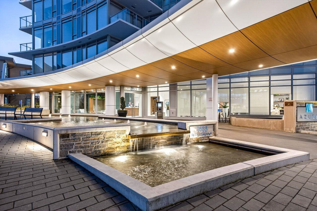 Exterior Rear Photo of 1506 7683 Park Crescent, Burnaby, BC