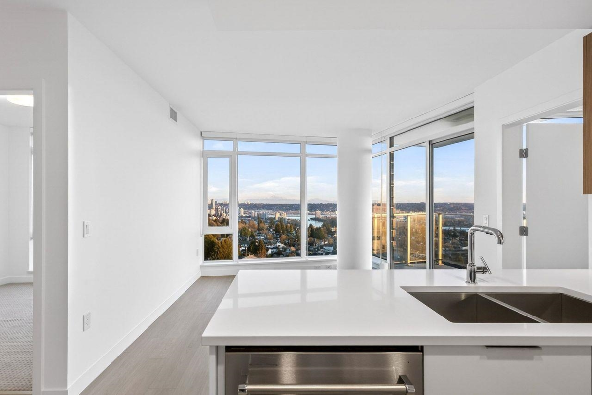 Kitchen Island Photo of 1506 7683 Park Crescent, Burnaby, BC