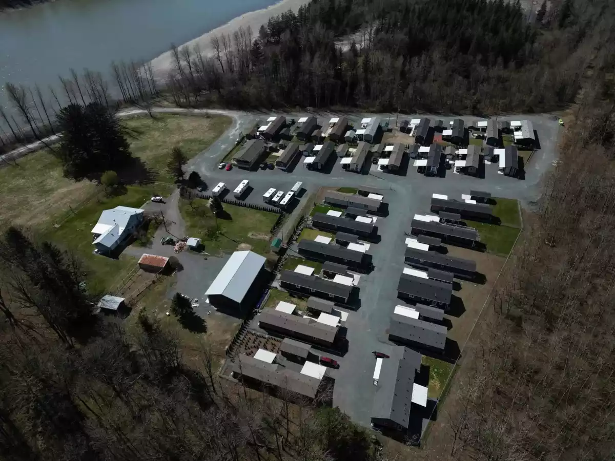 Aerial View of 21 59060 Lougheed Highway, Agassiz, BC