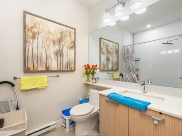 Powder Room Photo of PH-08 1306 Fifth Avenue, New Westminster, BC
