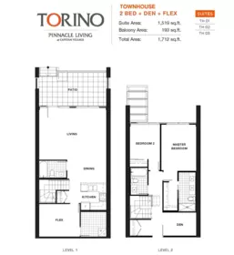 2 3328 Carscallen Road, Richmond, BC, West Cambie — 2 bed townhouse for sale