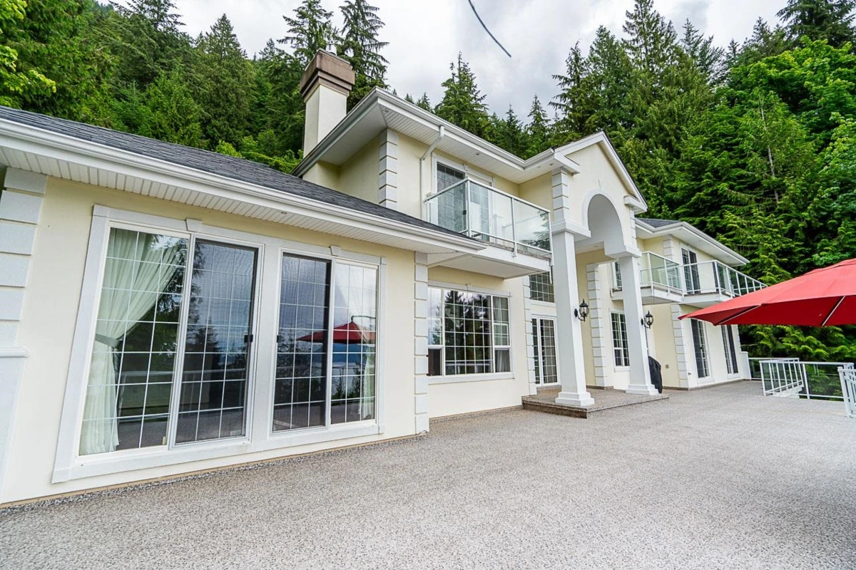Exterior Rear Photo of 241 Bayview Road, Lions Bay, BC