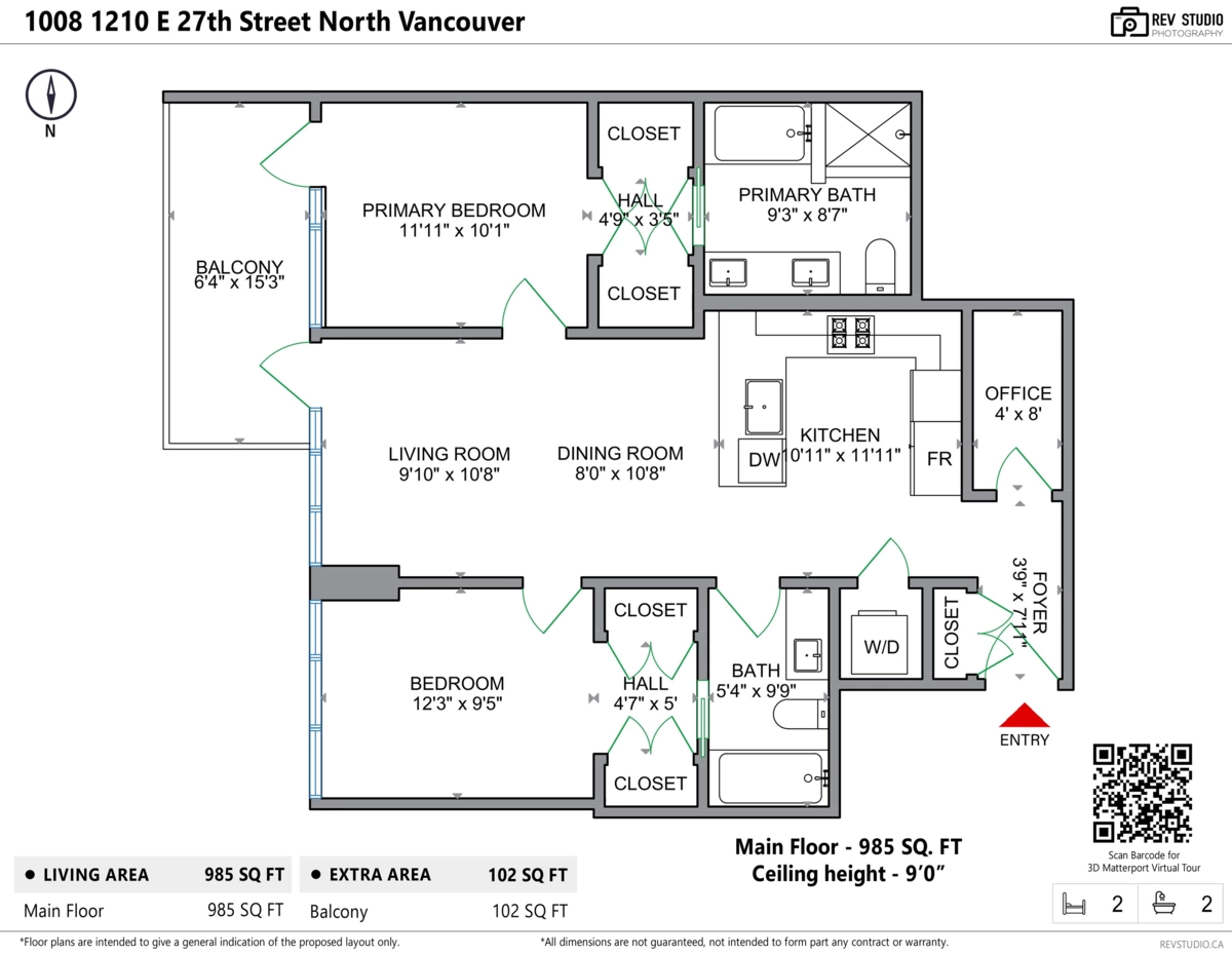 Front Yard Photo of 1008 1210 E 27th Street, North Vancouver, BC
