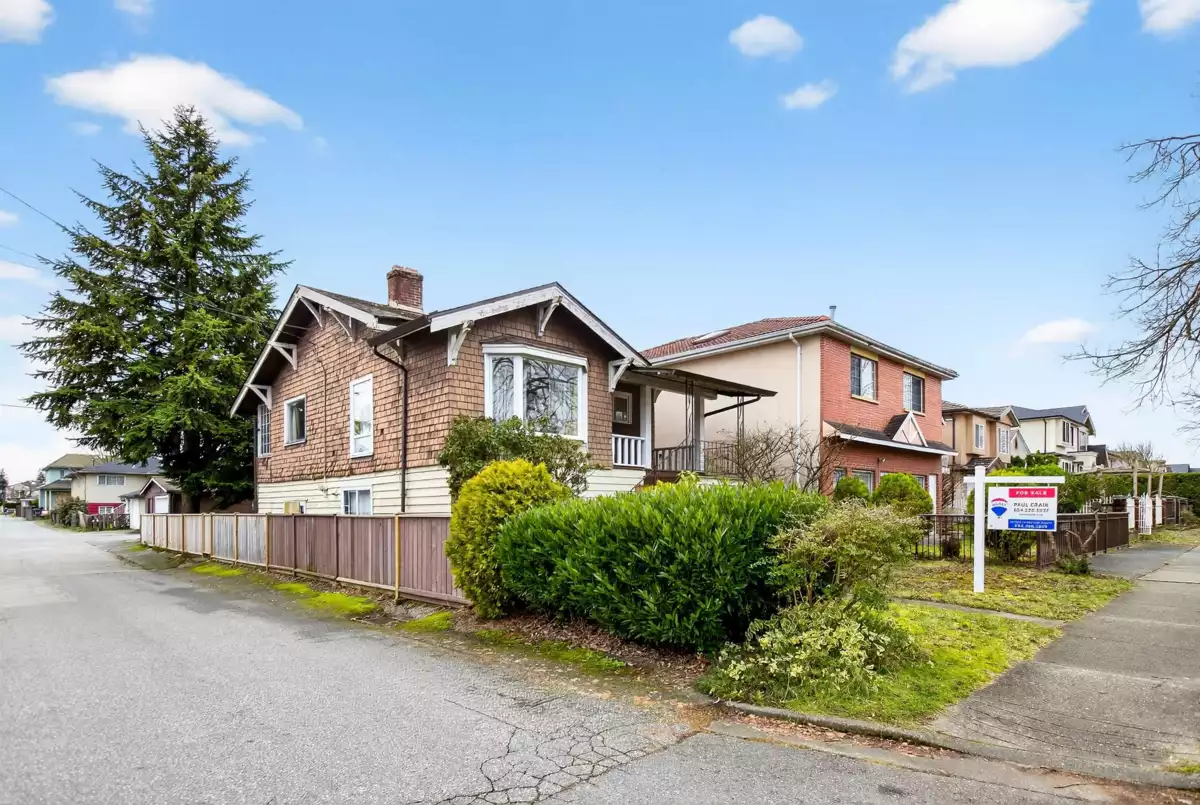 Aerial View of 2284 E 45th Avenue, Vancouver, BC