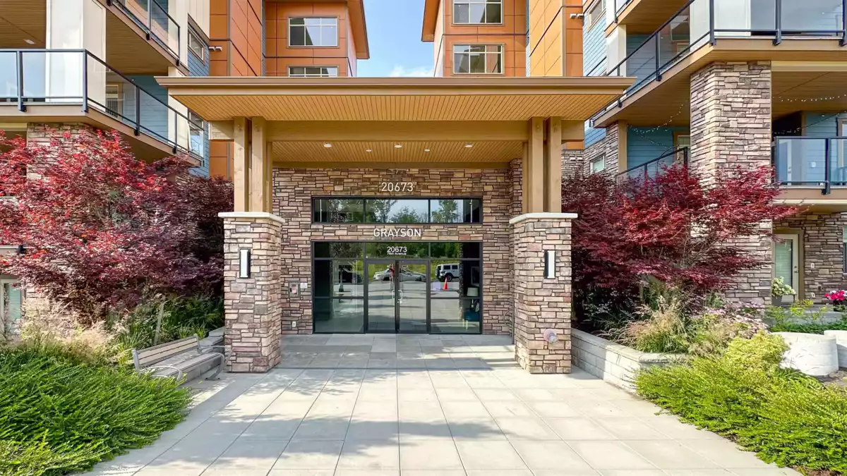 Exterior Rear Photo of 317 20673 78 Avenue, Langley, BC