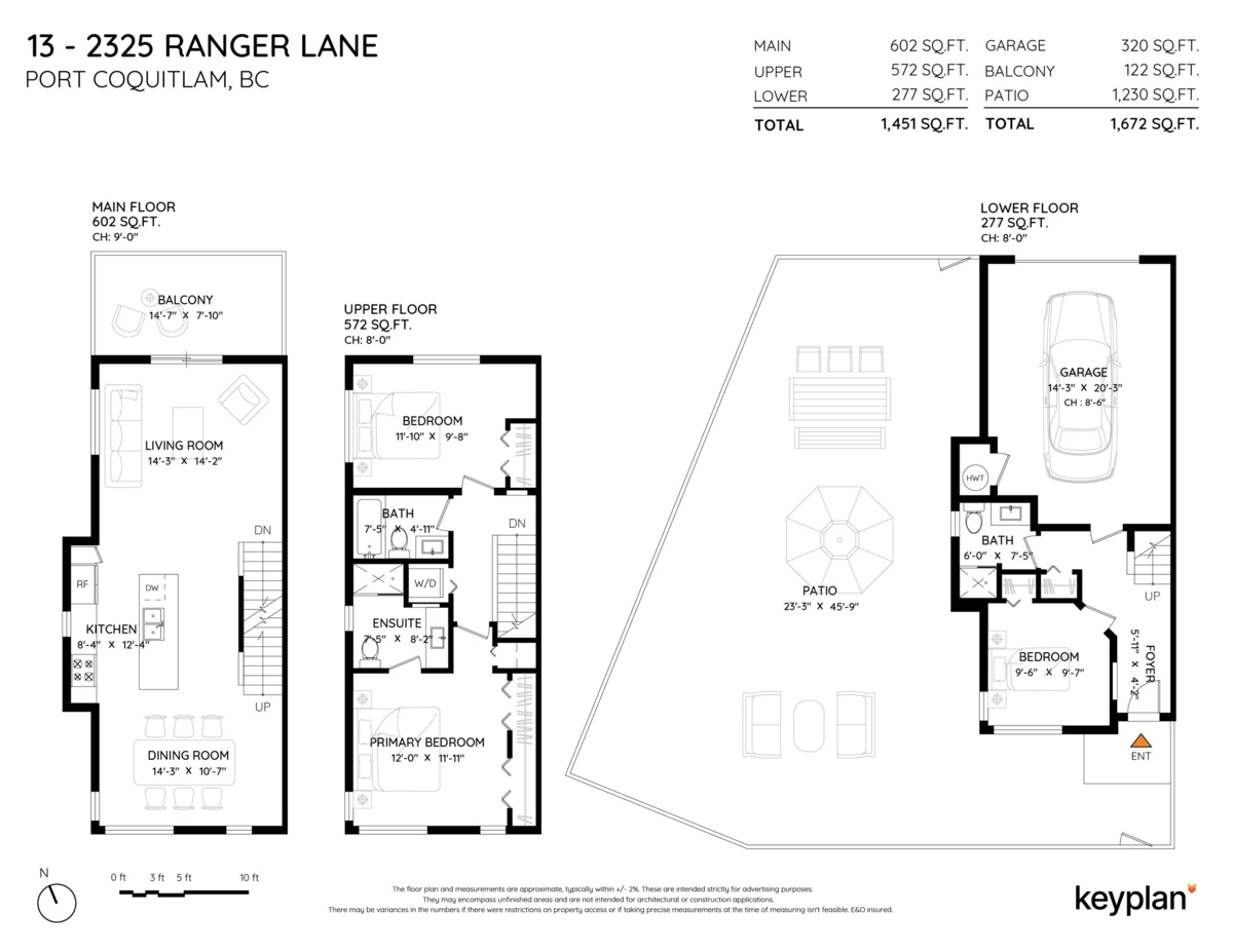Playground / Recreational Area Near 13 2325 Ranger Lane, Port Coquitlam, BC