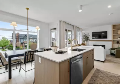 Front exterior of 155 3546 Monson Crescent, Coquitlam, BC