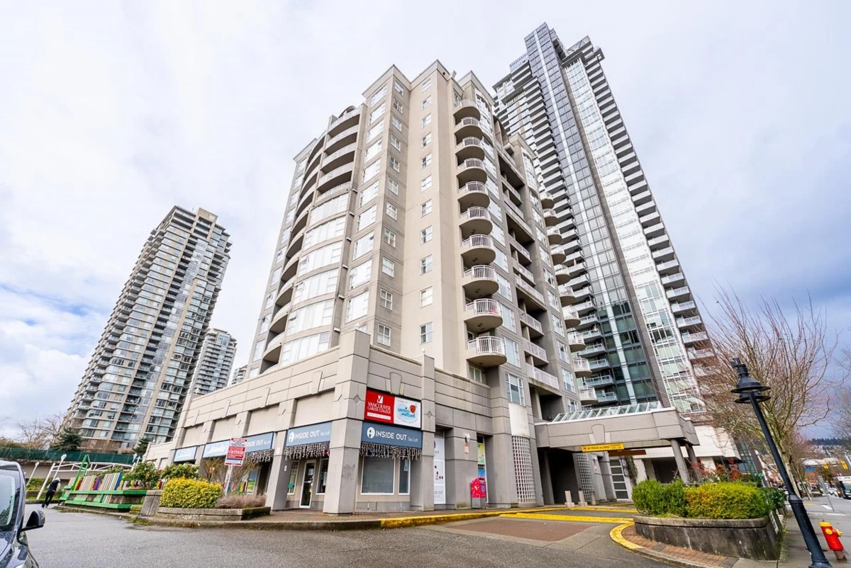 Exterior Front Photo of 603 1180 Pinetree Way, Coquitlam, BC
