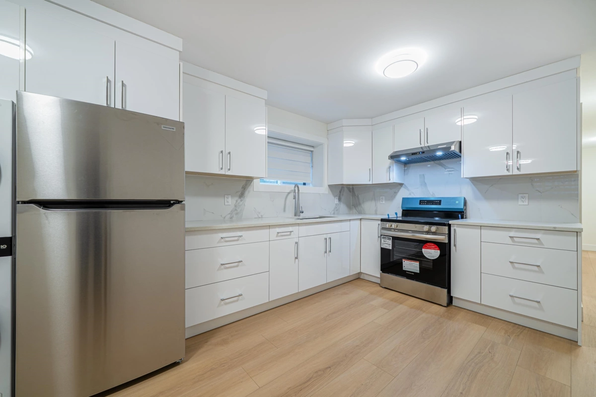 Aerial View of 4919 Venables Street, Burnaby, BC