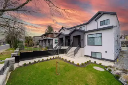 Front exterior of 4919 Venables Street, Burnaby, BC