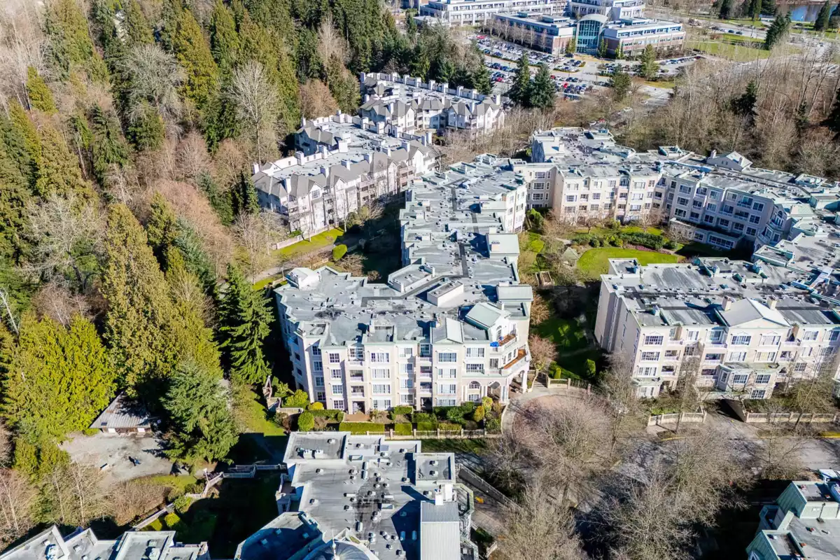 Backyard Photo of 318 2985 Princess Crescent, Coquitlam, BC