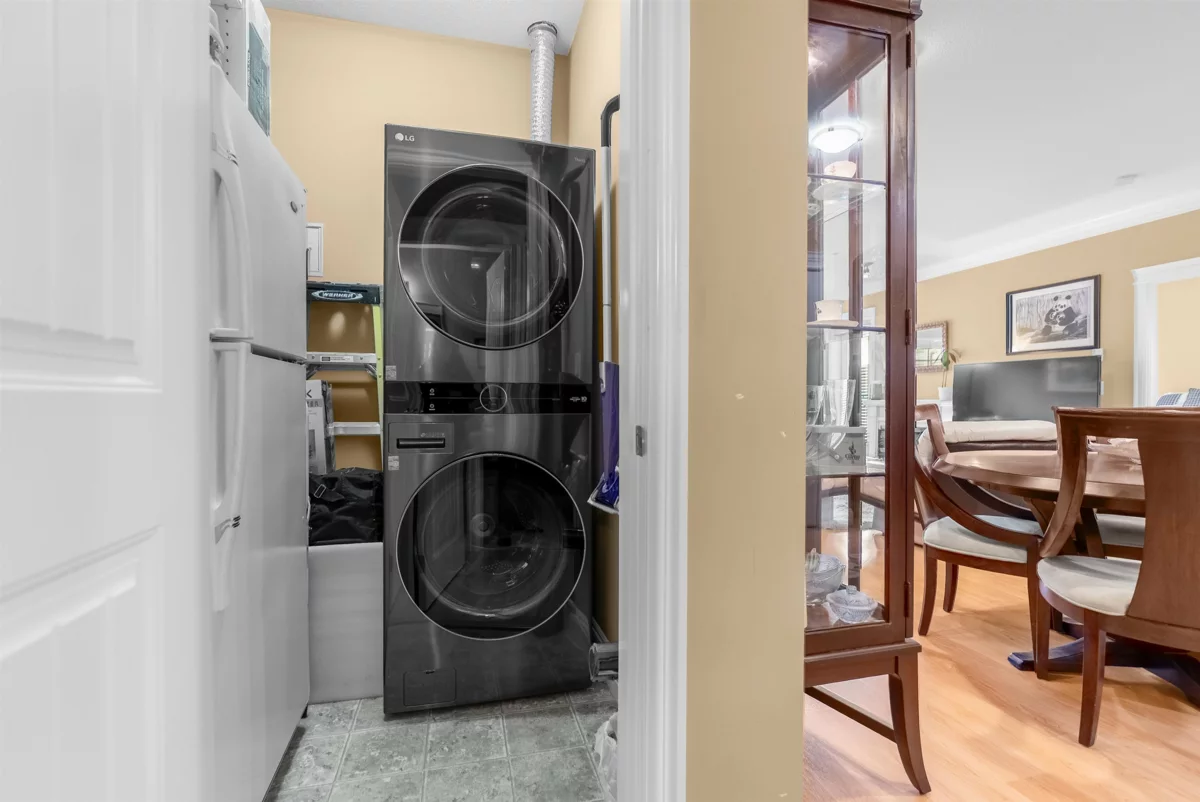Laundry Room Photo of 109 22150 Dewdney Trunk Road, Maple Ridge, BC