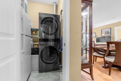 Laundry Room Photo of 109 22150 Dewdney Trunk Road, Maple Ridge, BC