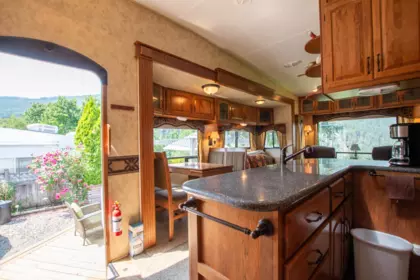 Garage Interior Photo of 164 1436 Frost Road, Chilliwack, BC