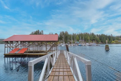 Aerial View of 12848 Gilden Road, Madeira Park, BC