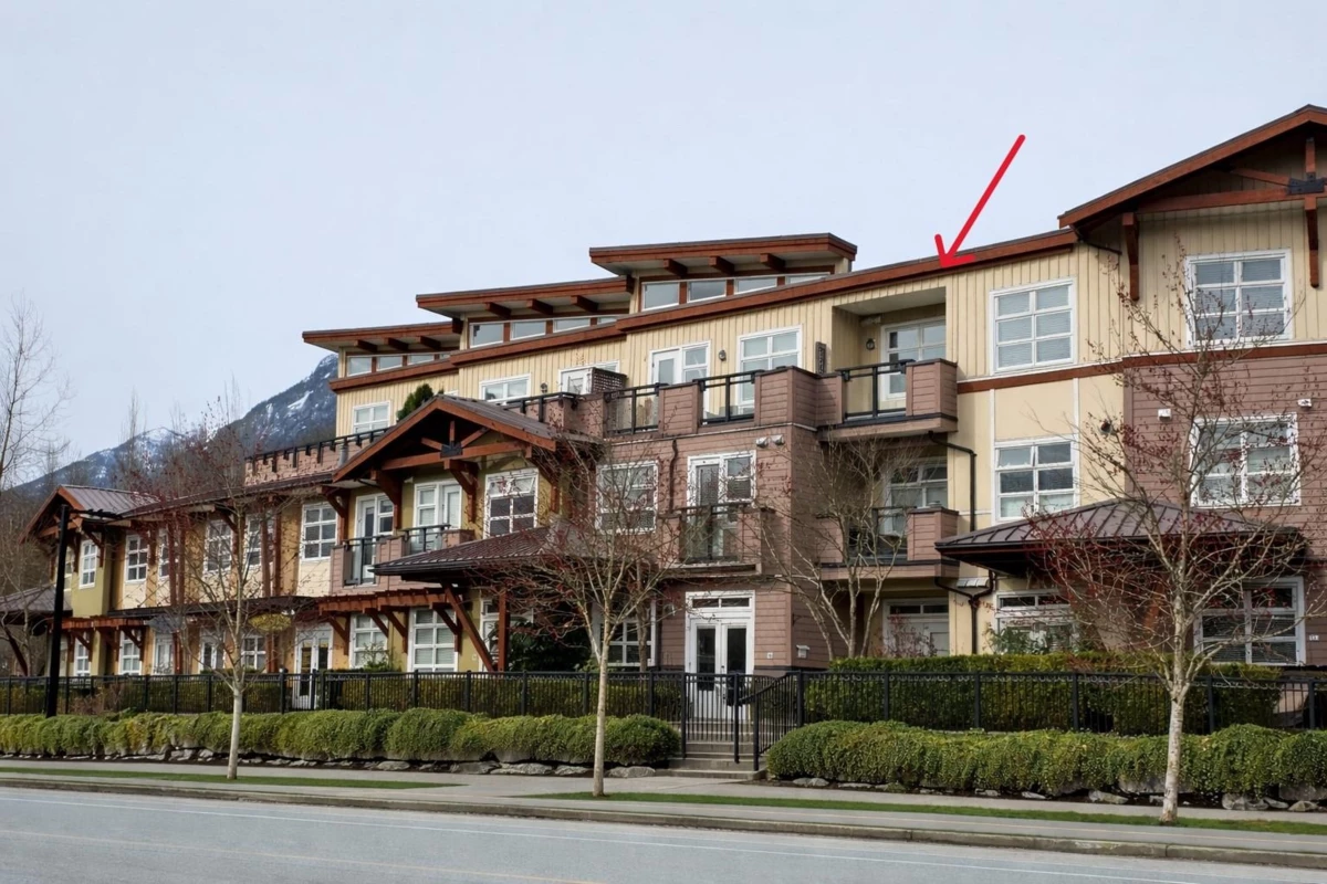 Exterior Rear Photo of 312 41105 Tantalus Road, Squamish, BC