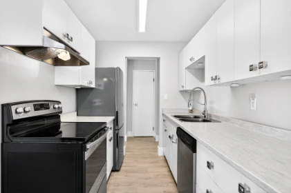 Kitchen Island Photo of 107 12096 222 Street, Maple Ridge, BC