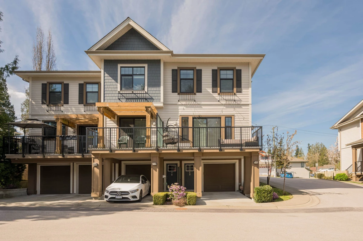 Exterior Rear Photo of 15 1818 Harbour Street, Port Coquitlam, BC