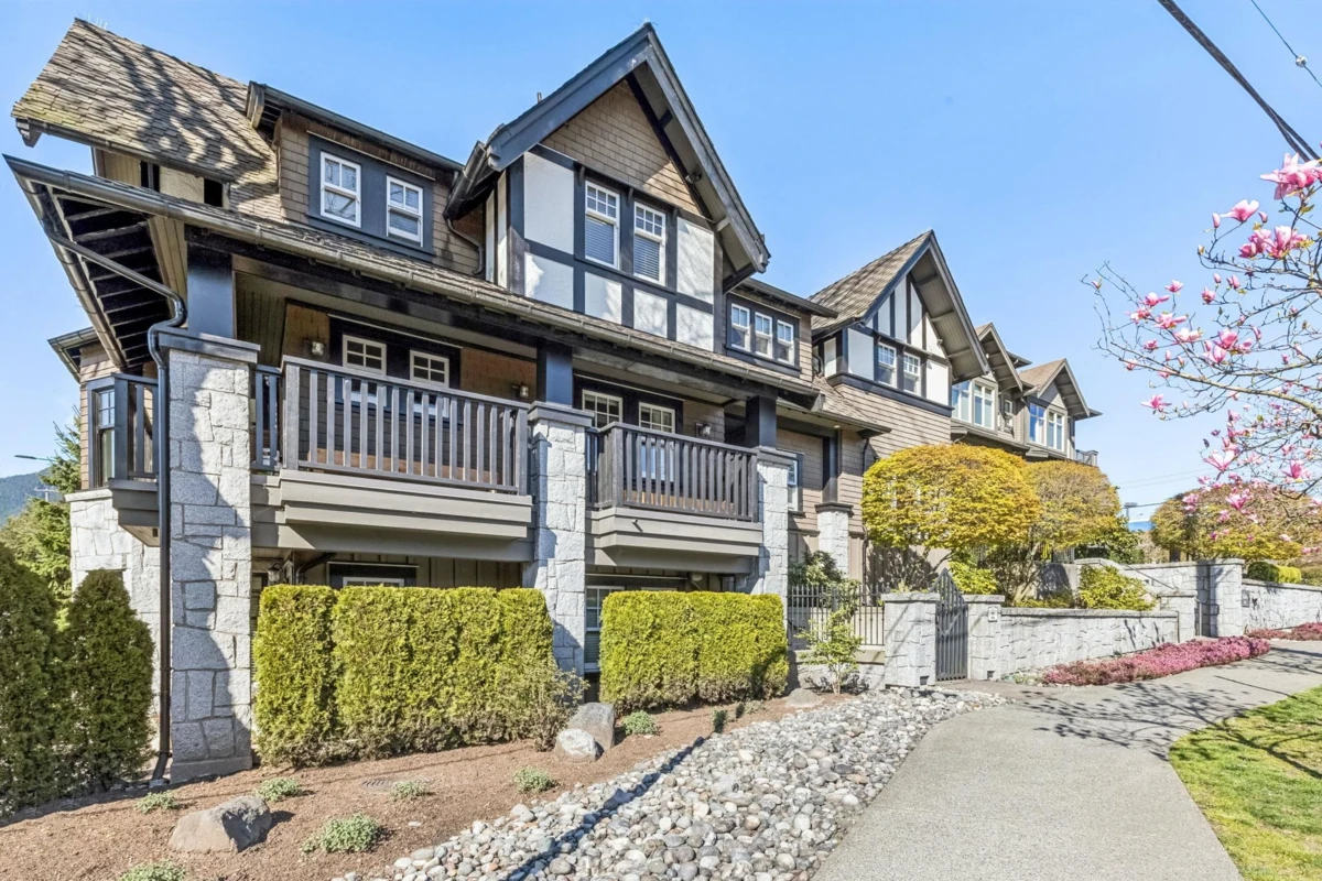 Exterior Rear Photo of 207 116 W 23rd Street, North Vancouver, BC