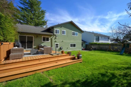 Aerial View of 1345 53a Street, Delta, BC