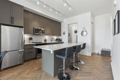 Kitchen Island Photo of 102 17568 57a Avenue, Surrey, BC