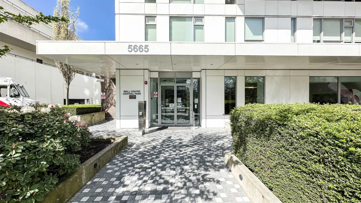 Exterior Rear Photo of 2703 5665 Boundary Road, Vancouver, BC