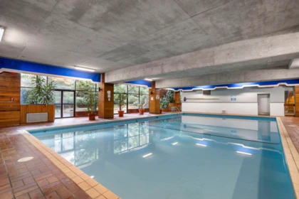 Fitness Center Photo Near 1605 3737 Bartlett Court, Burnaby, BC