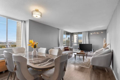 Primary Bedroom Photo of 1605 3737 Bartlett Court, Burnaby, BC