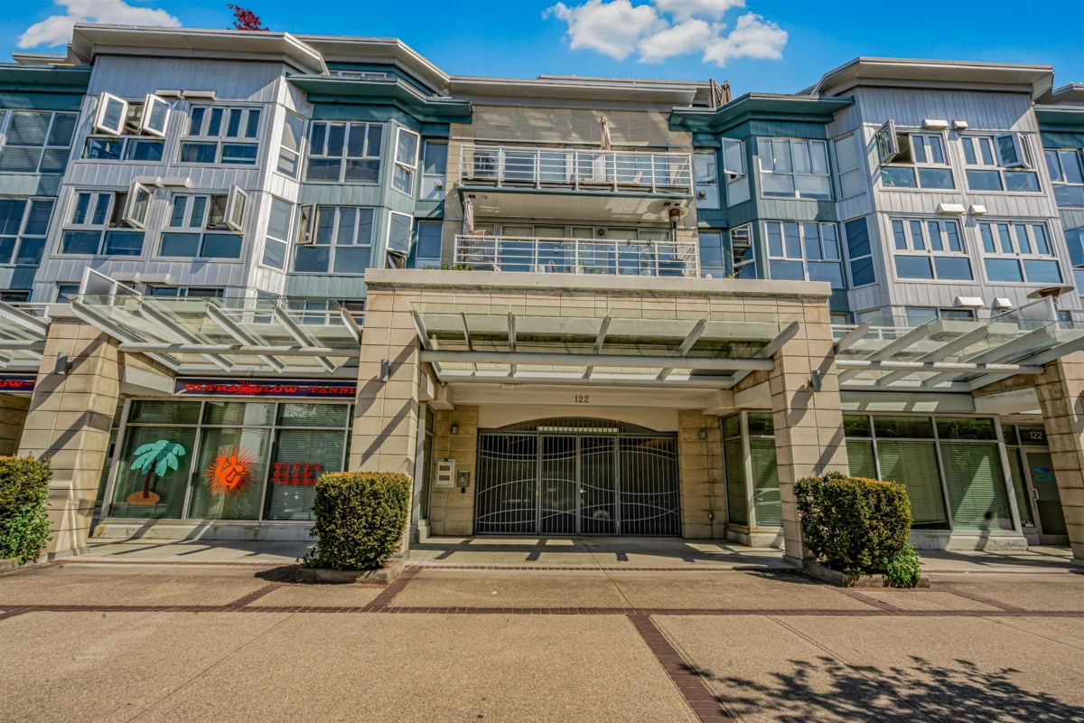 Exterior Rear Photo of 207 122 E 3rd Street, North Vancouver, BC