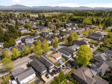 Aerial View of 11620 Williams Road, Richmond, BC