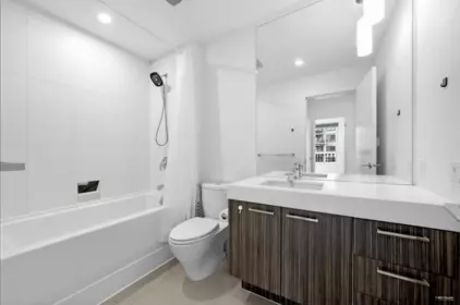 Powder Room Photo of 208 608 Como Lake Avenue, Coquitlam, BC