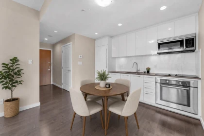 Kitchen Island Photo of 1907 5728 Berton Avenue, Vancouver, BC