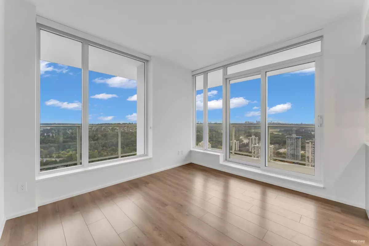 Living Room Photo of 3407 3833 Evergreen Place, Burnaby, BC