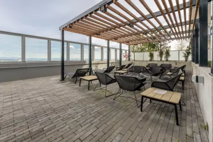 Outdoor Kitchen Photo of 3407 3833 Evergreen Place, Burnaby, BC