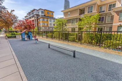 Backyard Photo of 412 750 Dogwood Street, Coquitlam, BC