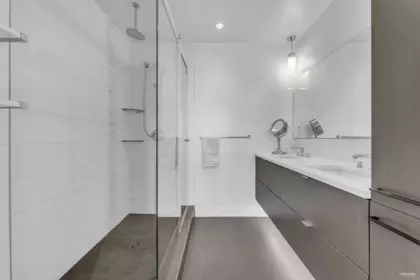 Basement Recreation Room Photo of 408 1621 Hamilton Avenue, North Vancouver, BC