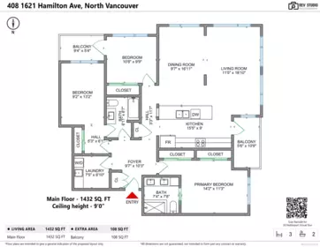 Community Amenities Photo (Clubhouse) of 408 1621 Hamilton Avenue, North Vancouver, BC