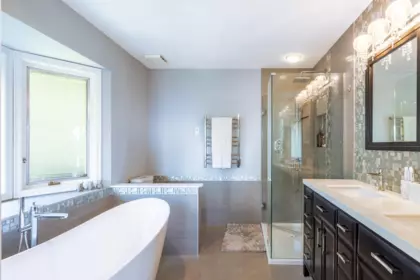 Powder Room Photo of 6540 Jasper Road, Sechelt, BC