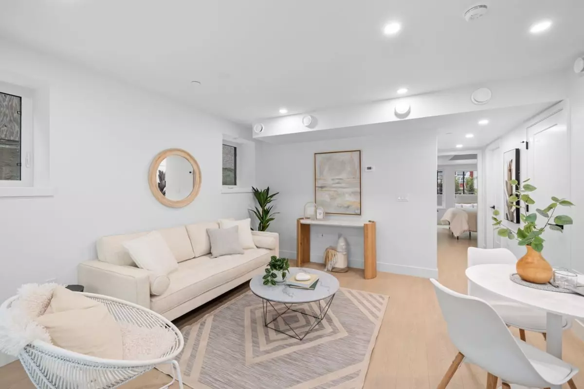 Living Room Photo of 101 2135 E Pender Street, Vancouver, BC