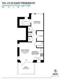 Loft / Bonus Room Photo of 101 2135 E Pender Street, Vancouver, BC