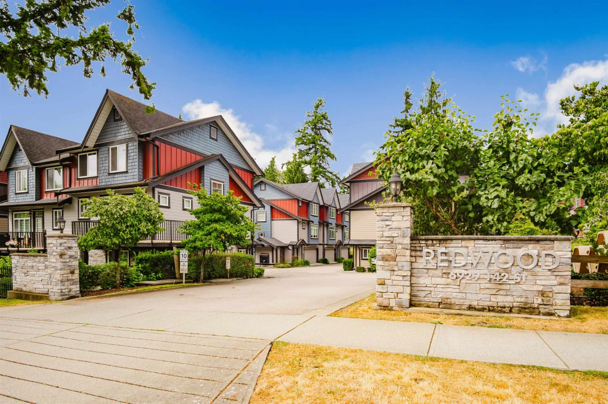 Exterior Rear Photo of 24 6929 142 Street, Surrey, BC