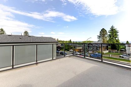 Aerial View of 6309 Neville Street, Burnaby, BC