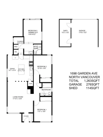 Hallway Photo of 1698 Garden Avenue, North Vancouver, BC
