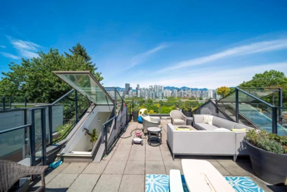 Backyard Photo of 1088 W 7th Avenue, Vancouver, BC