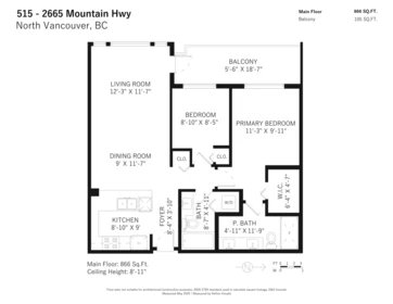 Front Yard Photo of 515 2665 Mountain Highway, North Vancouver, BC