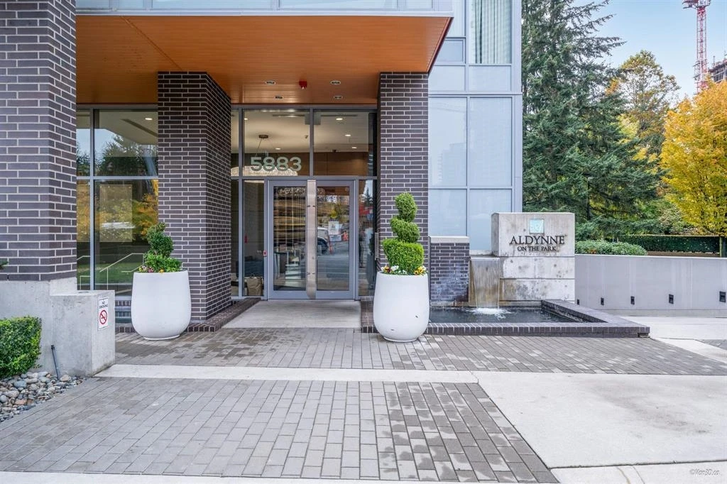 Exterior Rear Photo of 2807 5883 Barker Avenue, Burnaby, BC